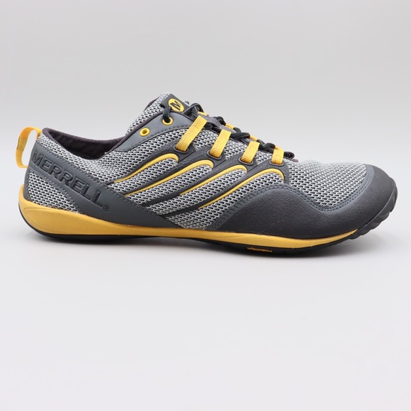 Merrell Other - Merrell Mens Trail Glove Smoke Adventure Yellow Size 12 Minimalist Running Shoes